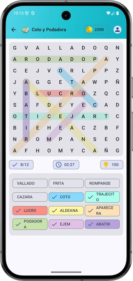 Captura de la app Mata Tiempo