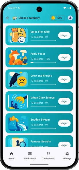 Mata Tiempo app screenshot EN