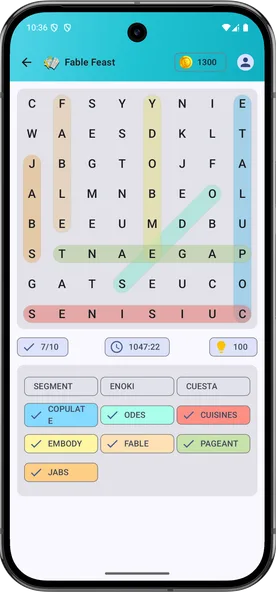 Mata Tiempo app screenshot EN