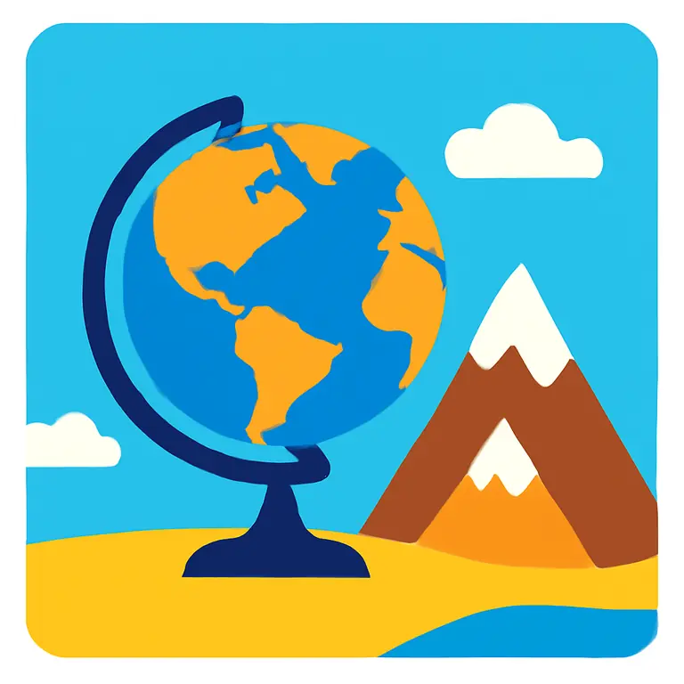 Geographical Features and Territories - puzzle cover