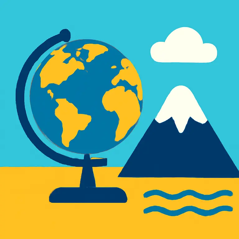 Geographical Features Quiz - puzzle cover