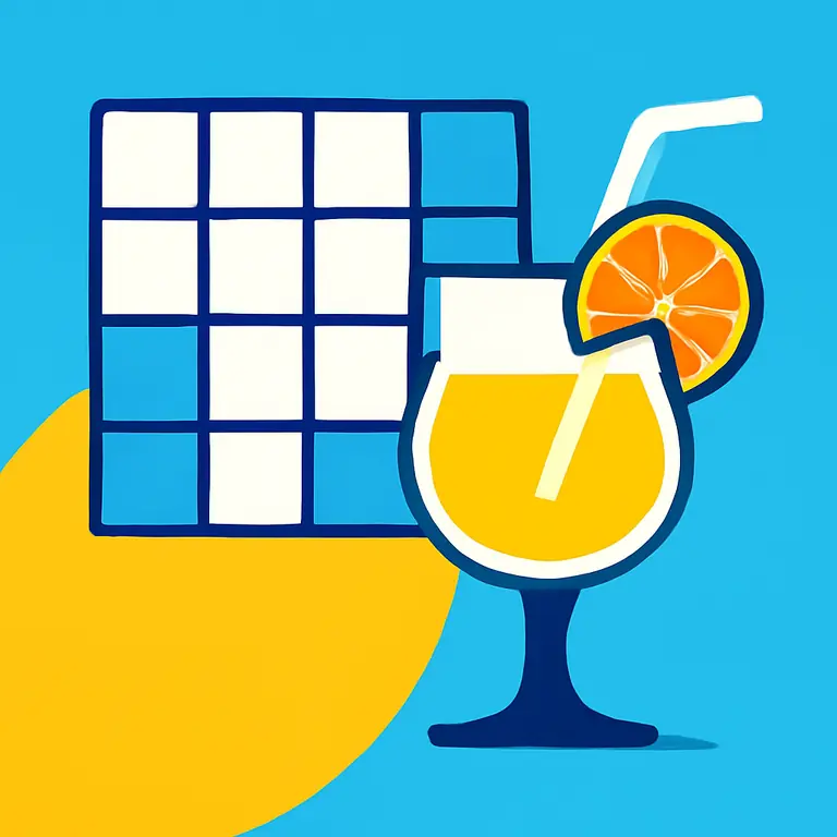 Words and Drinks - puzzle cover