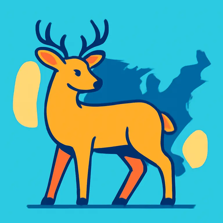 Animals and States - puzzle cover