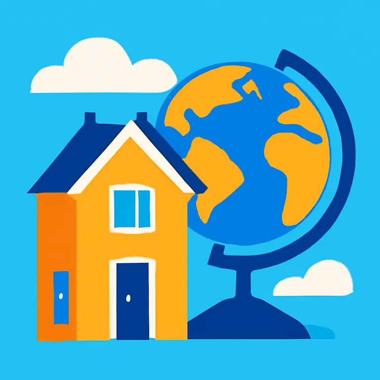 Home and Beyond - puzzle cover