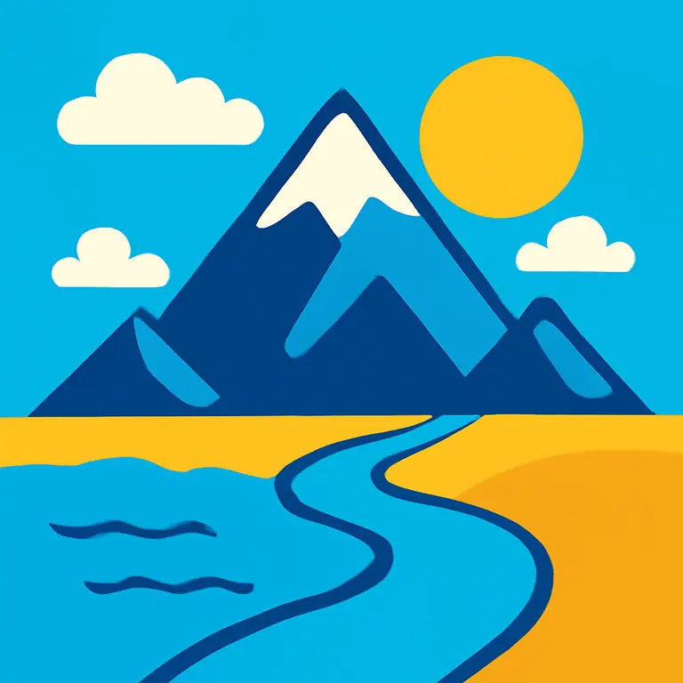 Geographical Features - puzzle cover