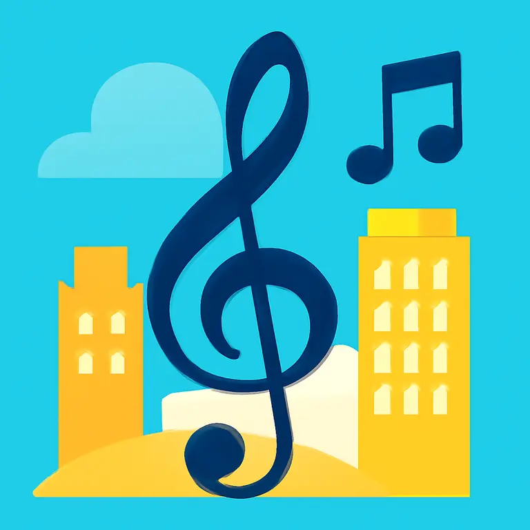 Musical City Sounds - puzzle cover