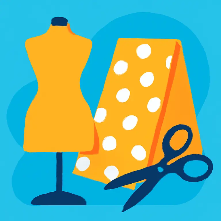 Fashion and Fabrics - puzzle cover