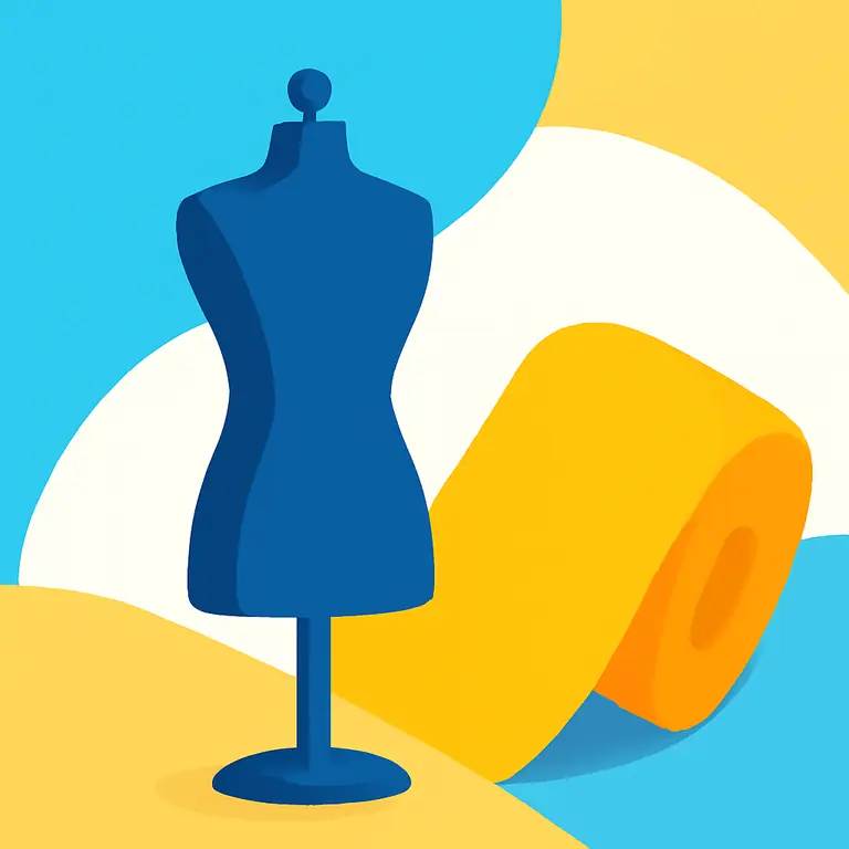 Fashion and Fabrics - puzzle cover