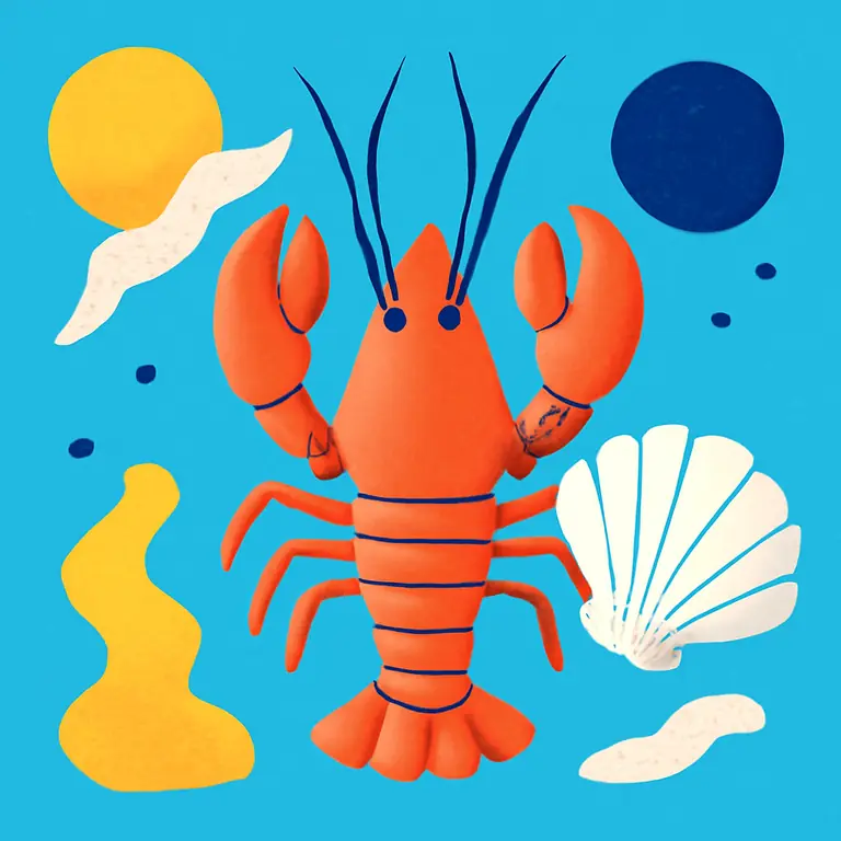 Seafood and Textures - puzzle cover