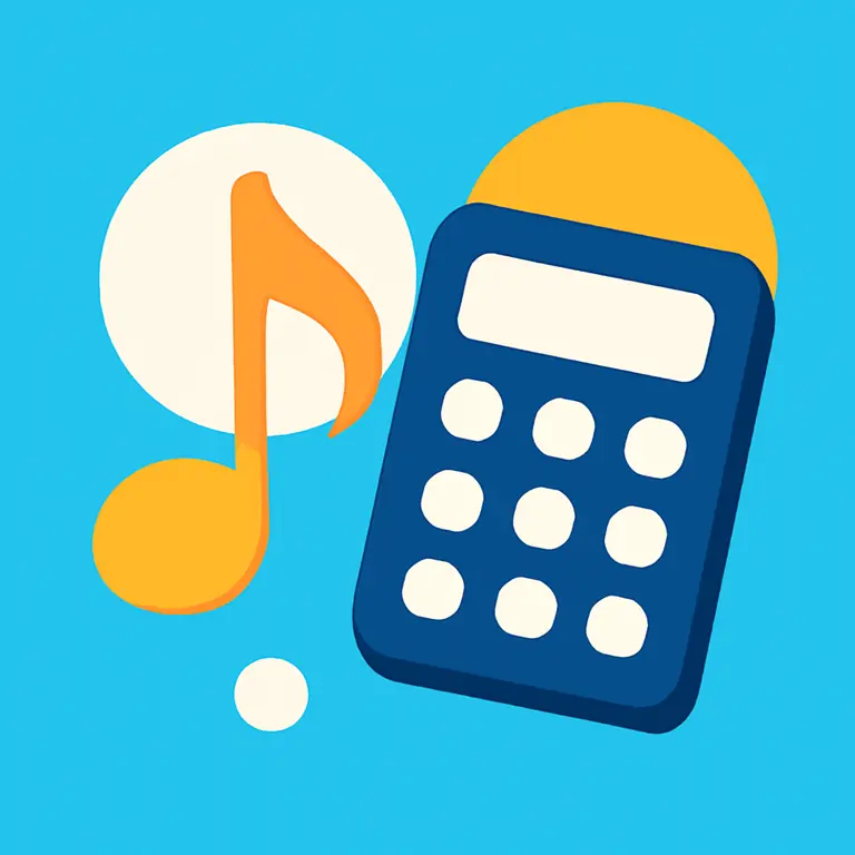 Musical and Numeric Mix - puzzle cover