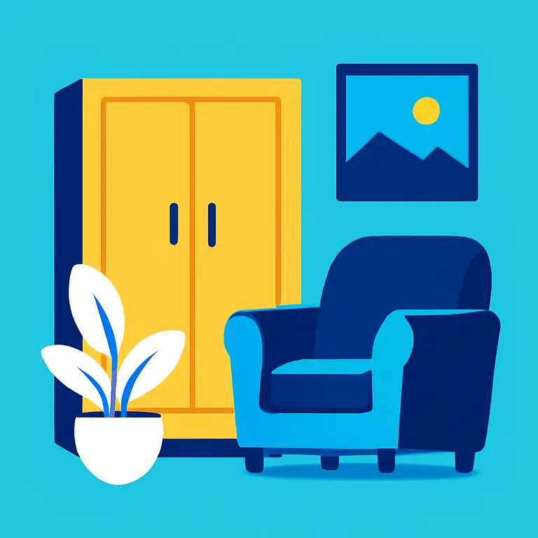 Household Spaces and Items - puzzle cover