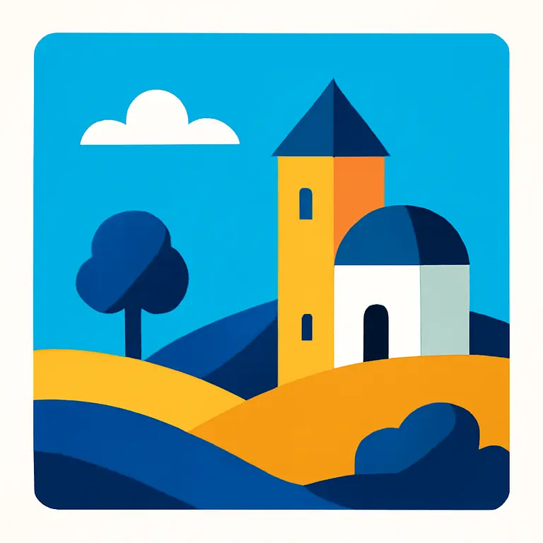 Landscape and Structures - puzzle cover