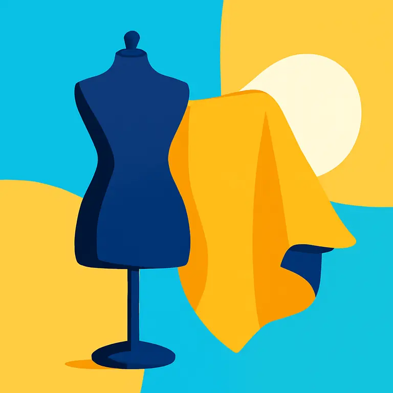 Fashion and Fabric - puzzle cover