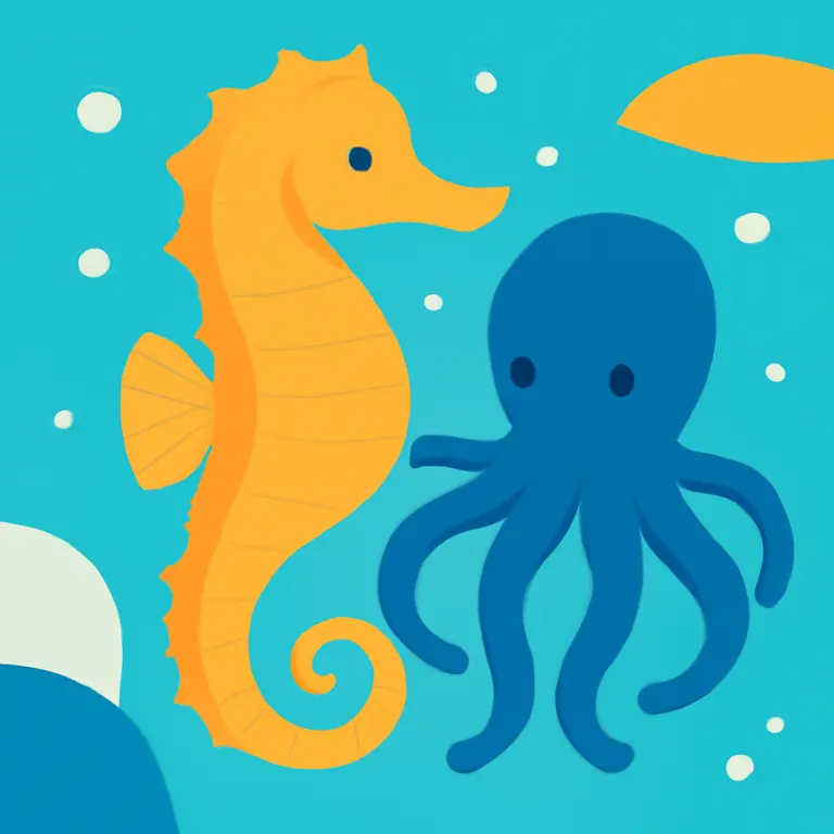 Sea Creatures and More - puzzle cover