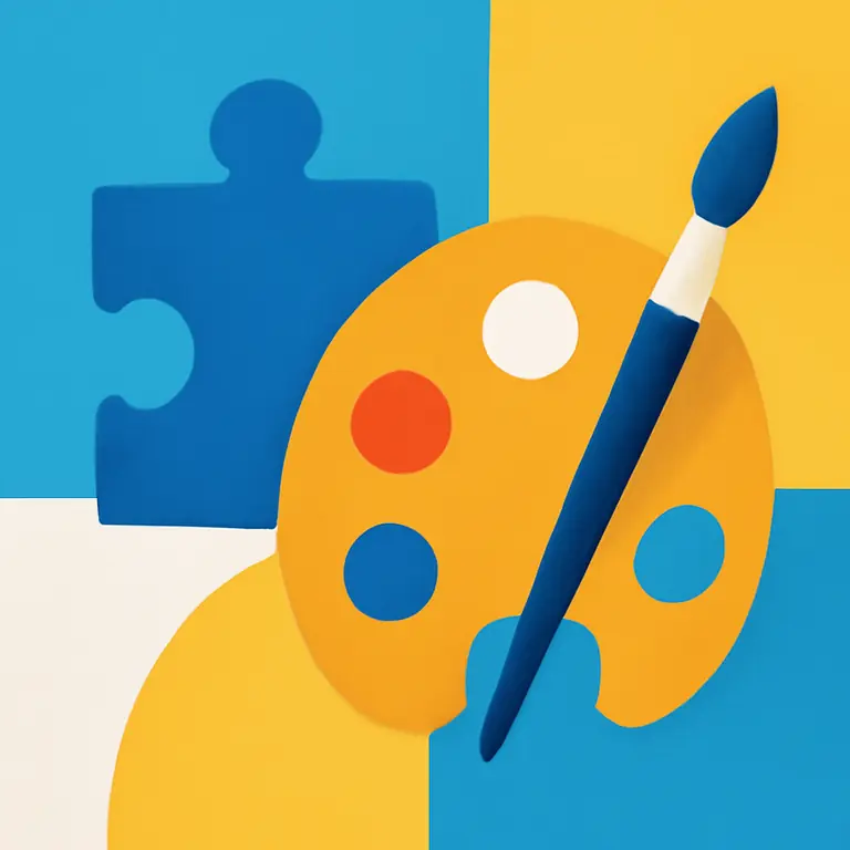 Pieces and Colors - puzzle cover