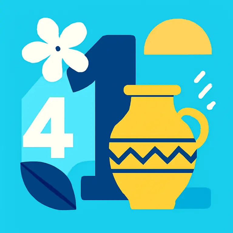 Números y Tradiciones - portada del puzzle