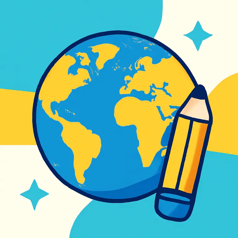 Mundos y Letras - portada del puzzle