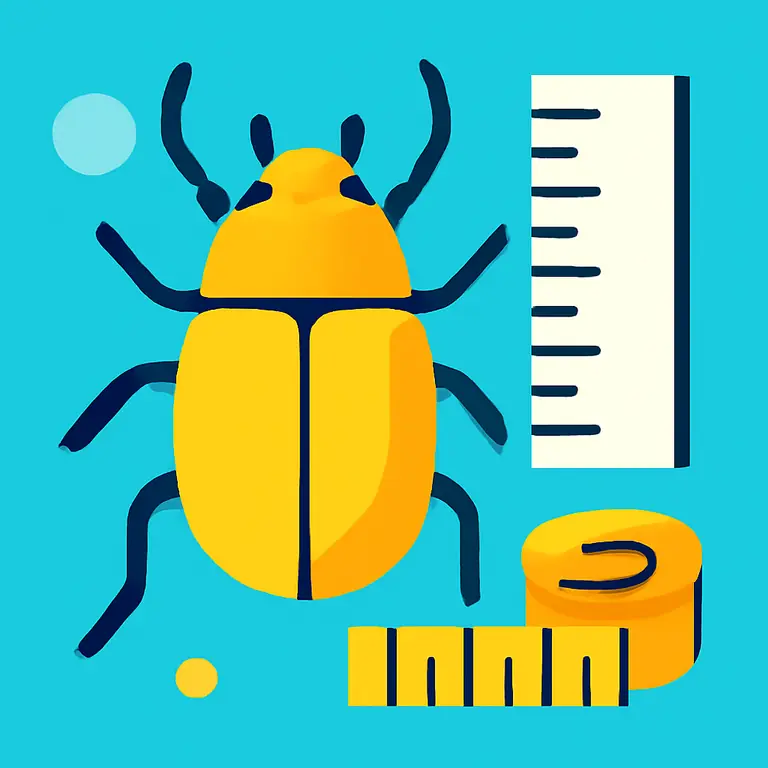 Insectos y Medidas - portada del puzzle