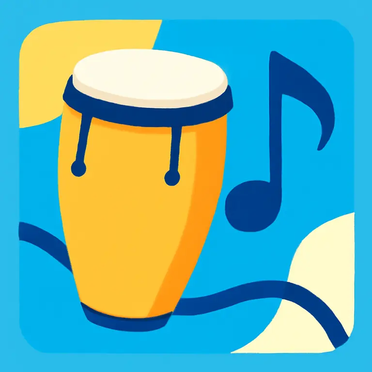 Instrumentos y Ritmos - portada del puzzle