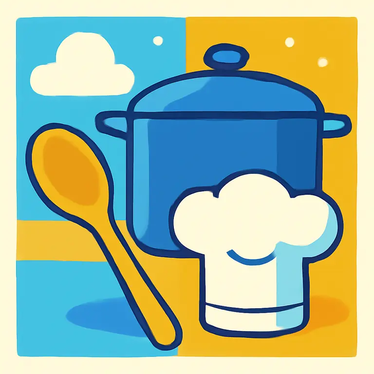 Utensilios y acciones culinarias - portada del puzzle