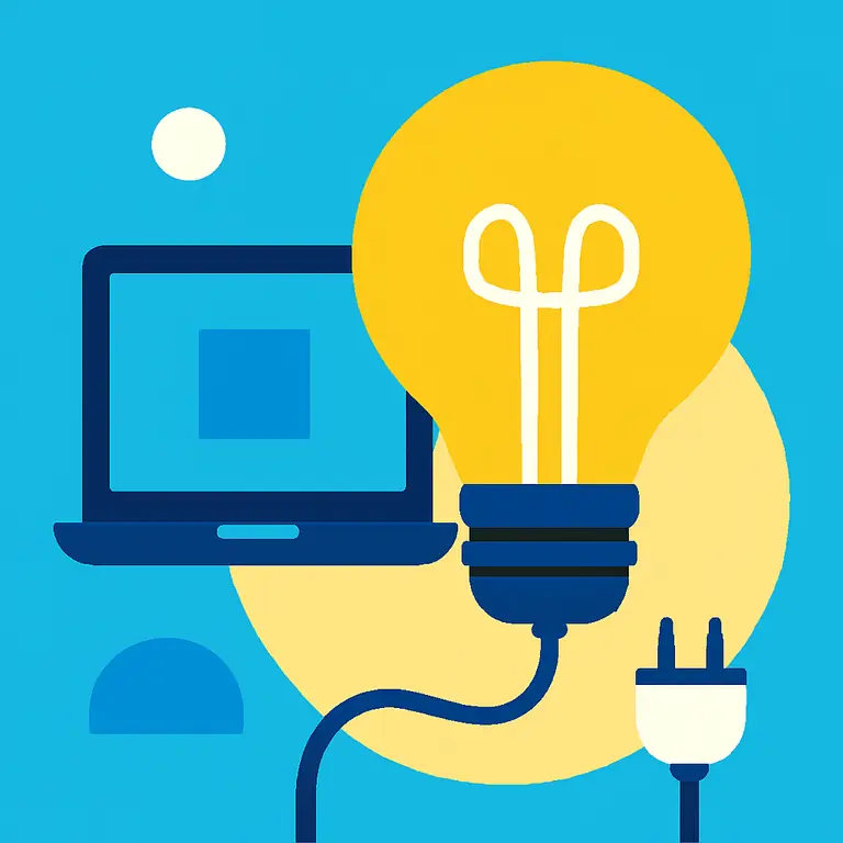 Tecnología y energía cotidiana - portada del puzzle