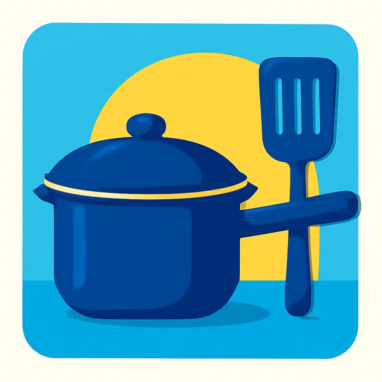 Utensilios y cocina - portada del puzzle