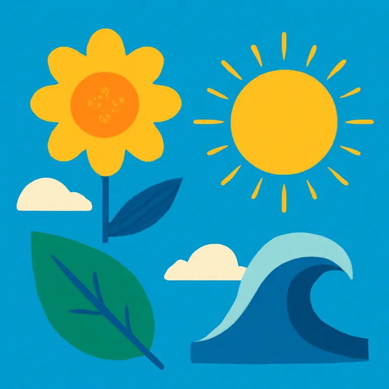 Elementos y Naturaleza - portada del puzzle