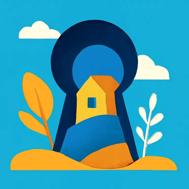 Lugares y refugios ocultos - portada del puzzle