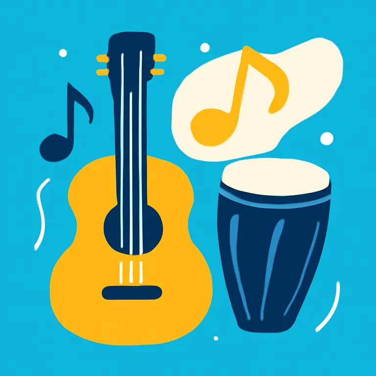 Música y Ritmos - portada del puzzle