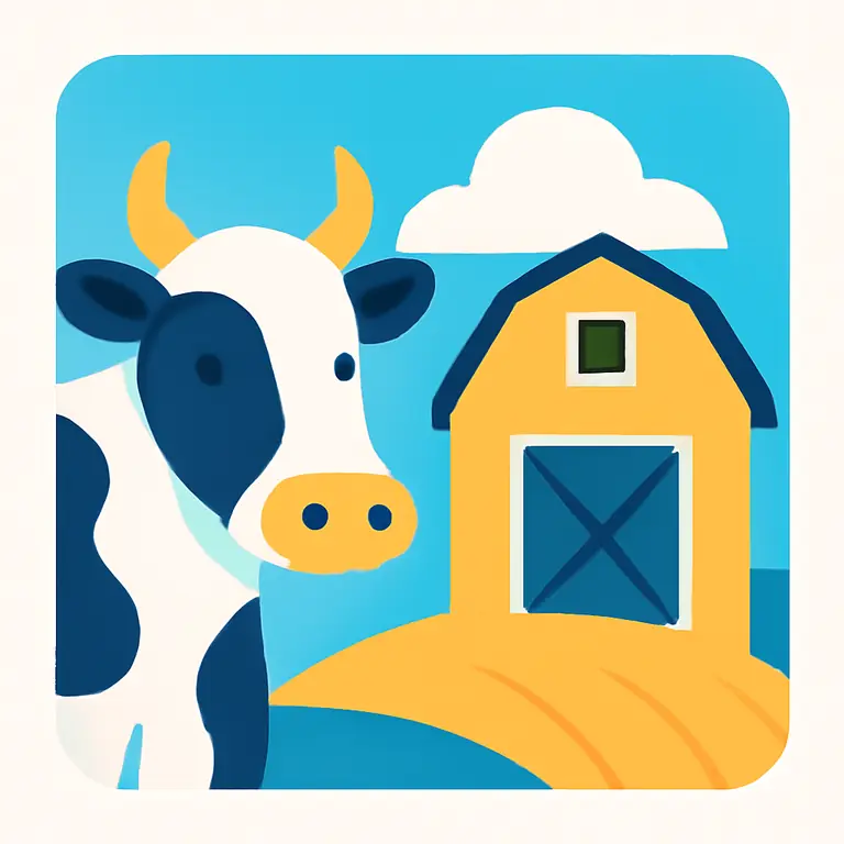 Animales y términos rurales - portada del puzzle