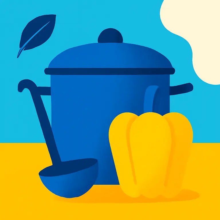 Sabores y Cocina - portada del puzzle