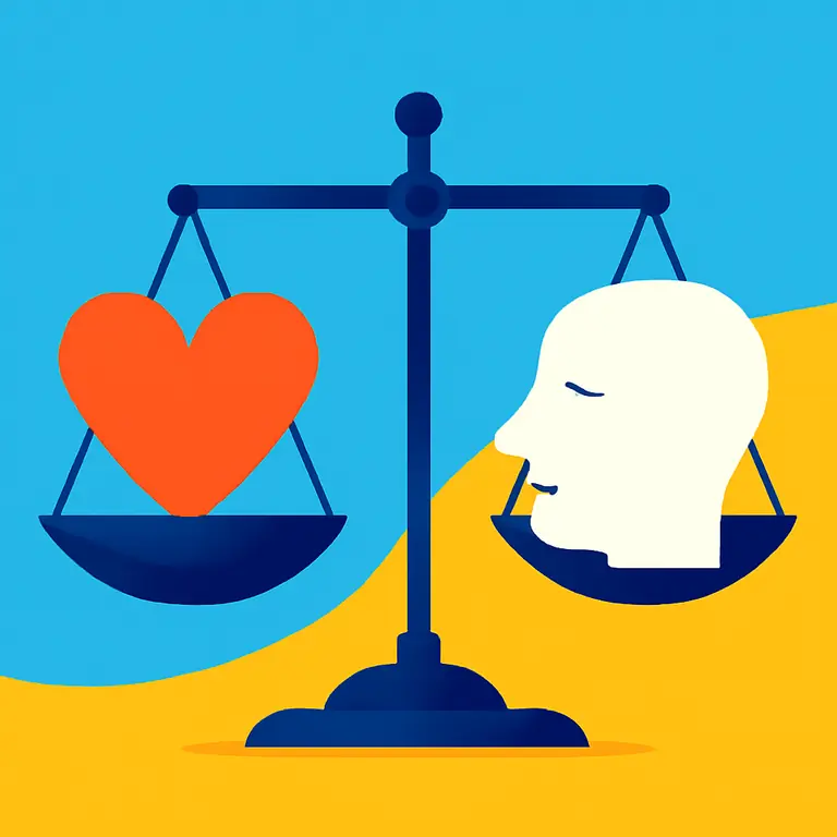 Contrastes y virtudes humanas - portada del puzzle