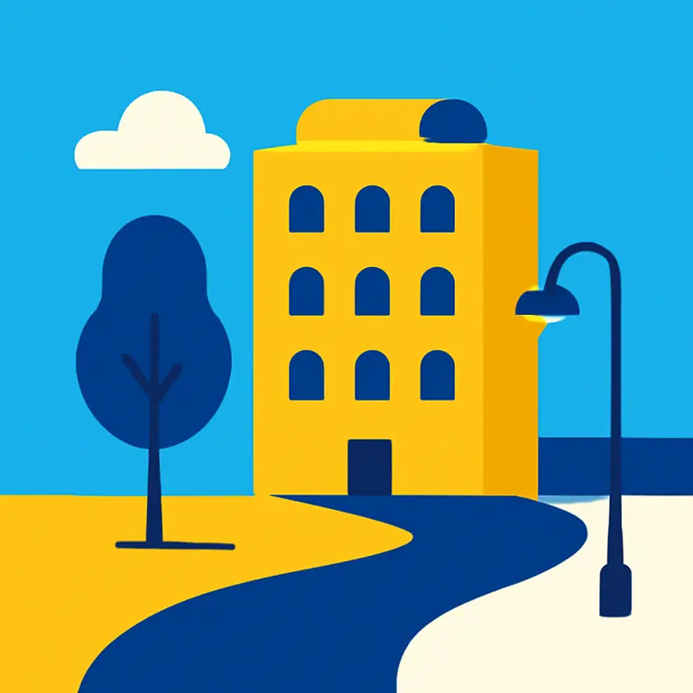 Lugares y espacios urbanos - portada del puzzle