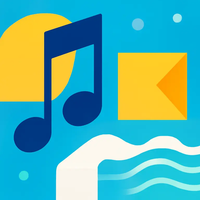 Formas y sonidos - portada del puzzle