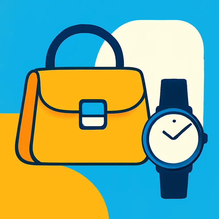 Objetos y accesorios cotidianos - portada del puzzle