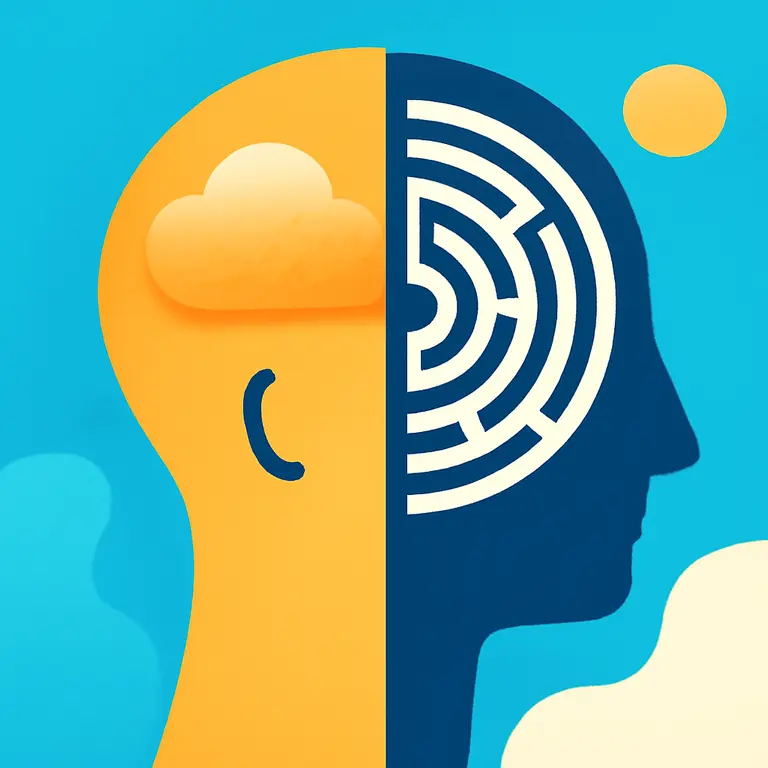 Contrastes Mentales - portada del puzzle