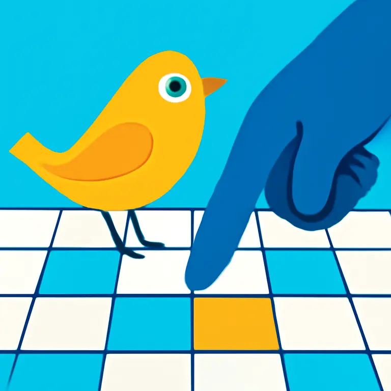 Aves y acciones - portada del puzzle