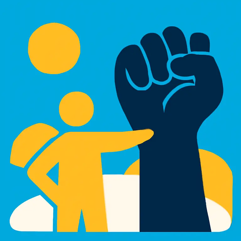 Lugares y Fuerzas - portada del puzzle