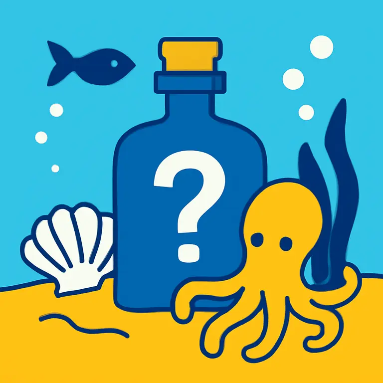 Misterios y secretos marinos - portada del puzzle