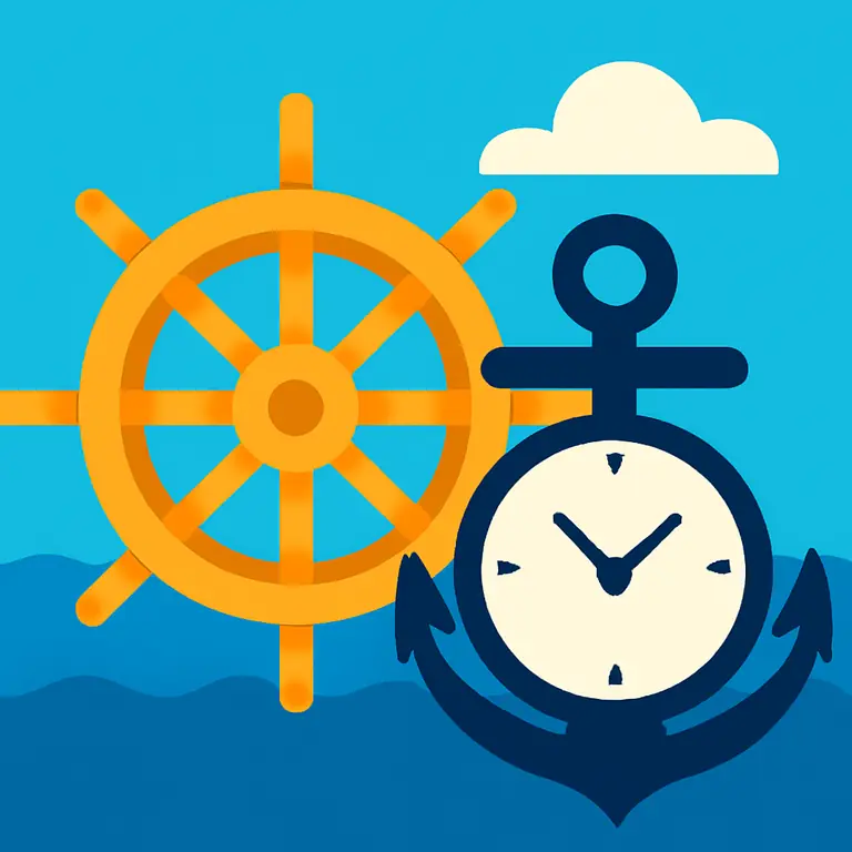 Mundo Náutico y Tiempo - portada del puzzle