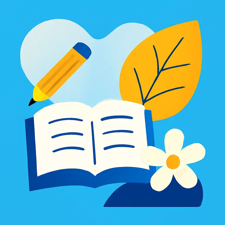 Vocabulario Escolar y Natural - portada del puzzle