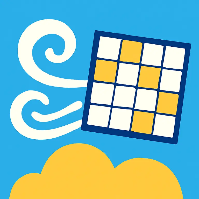 Viento y Nombres - portada del puzzle