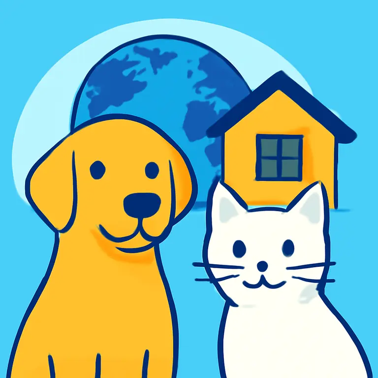 Mundo animal y hogar - portada del puzzle