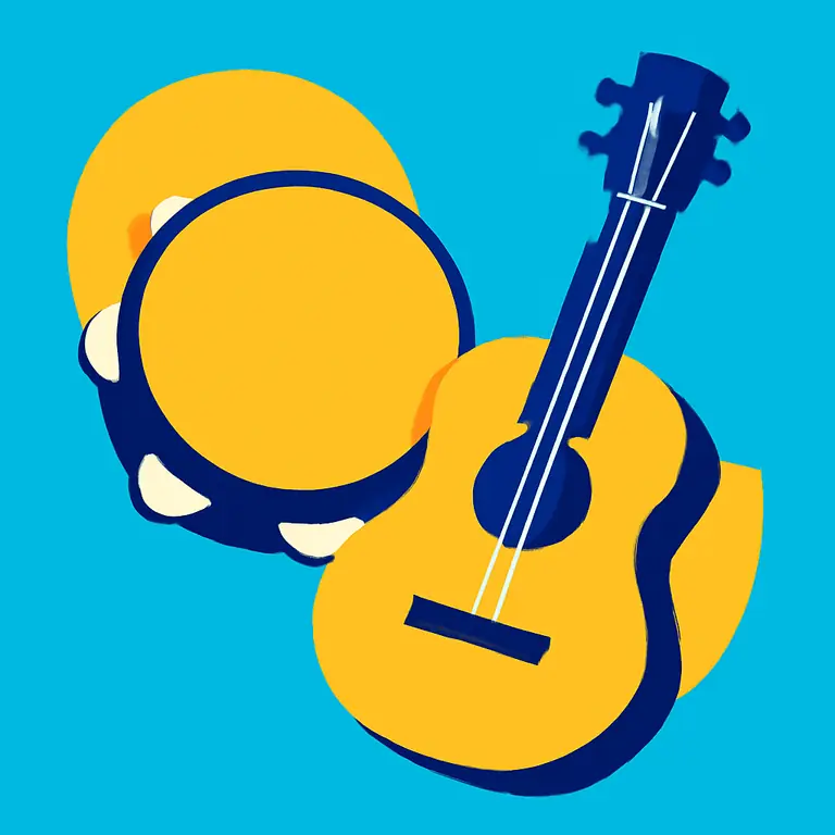 Instrumentos y Ritmos Tradicionales - portada del puzzle