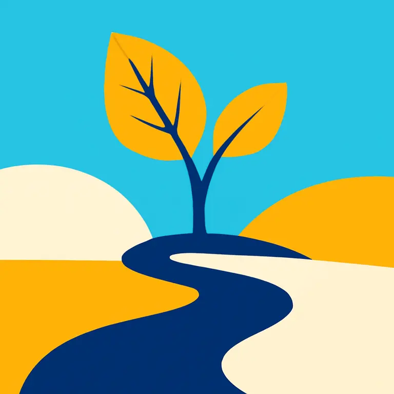 Formas y caminos naturales - portada del puzzle