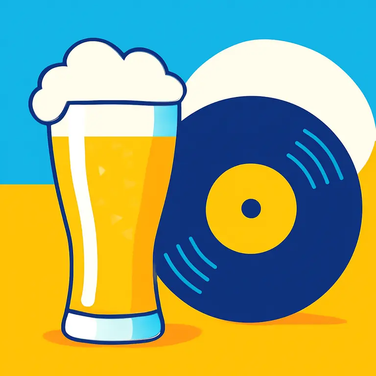 Bebidas y Música - portada del puzzle