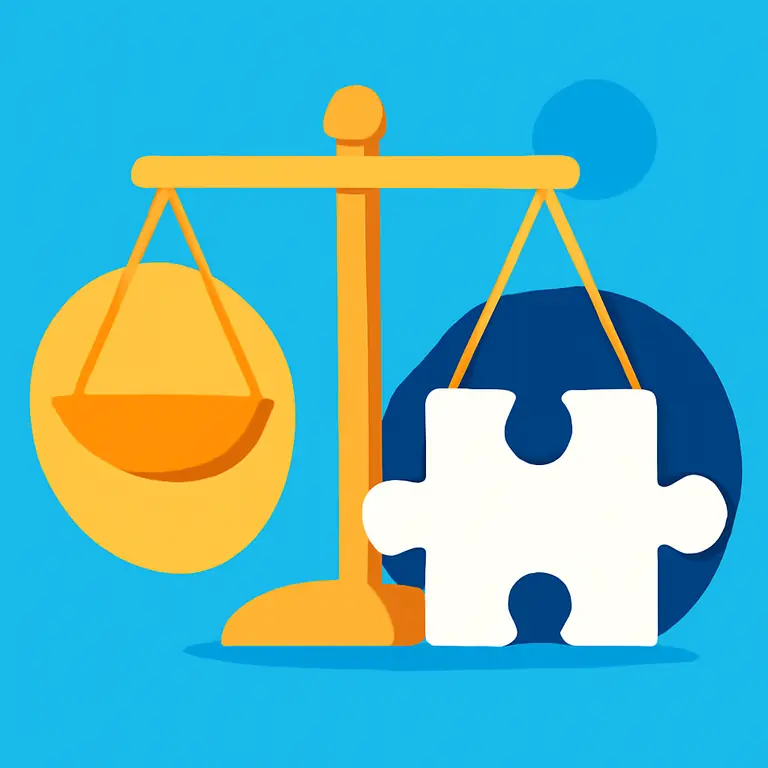 Partes y medios de - portada del puzzle