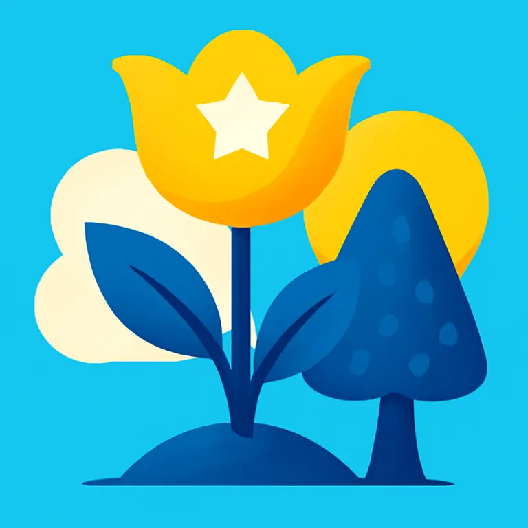 Plantas y árboles mágicos - portada del puzzle