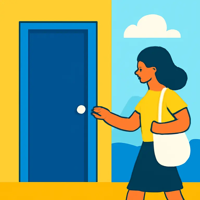 Lugares y acciones cotidianas - portada del puzzle