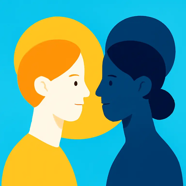 Contrastes Humanos - portada del puzzle